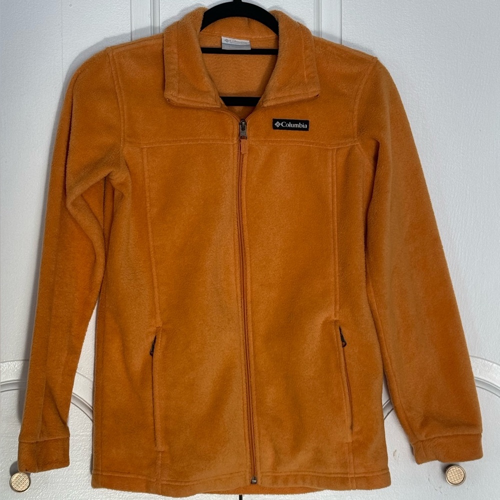 Columbia Kids Orange Fleece Jacket
